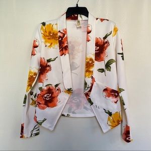 Flowered Blazer